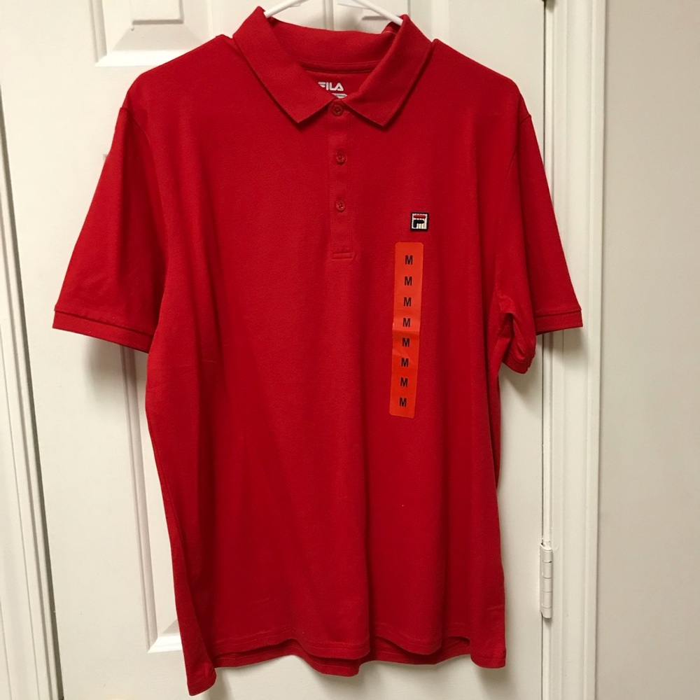 NWT men’s Fila polo. Size M